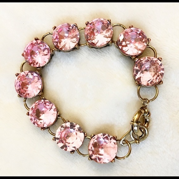 Pink Gemstone Fashion Bracelet - Picture 4 of 5